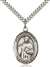 St. Placidus Medal<br/>7240 Oval, Sterling Silver