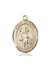 St. Maurus Medal<br/>7241 Oval, 14kt Gold