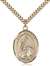St. Isabella of Portugal Medal<br/>7250 Oval, Gold Filled