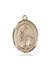 St. Isabella of Portugal Medal<br/>7250 Oval, 14kt Gold