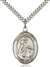 St. Isabella of Portugal Medal<br/>7250 Oval, Sterling Silver