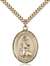 St. Rachel Medal<br/>7251 Oval, Gold Filled