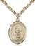 St. Rebecca Medal<br/>7252 Oval, Gold Filled