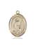 St. Grace Medal<br/>7255 Oval, 14kt Gold