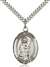 St. Grace Medal<br/>7255 Oval, Sterling Silver