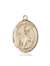 St. Austin Medal<br/>7256 Oval, 14kt Gold