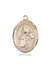 St. Isaiah Medal<br/>7258 Oval, 14kt Gold