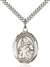 St. Isaiah Medal<br/>7258 Oval, Sterling Silver