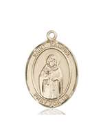 St. Samuel Medal<br/>7259 Oval, 14kt Gold