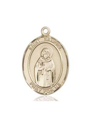 St. Samuel Medal<br/>7259 Oval, 14kt Gold