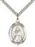 St. Samuel Medal<br/>7259 Oval, Sterling Silver