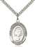 St. John Baptist de La Salle Medal<br/>7262 Oval, Sterling Silver