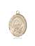 St. Bernard of Montjoux Medal<br/>7264 Oval, 14kt Gold
