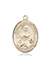 St. Julia Billiart Medal<br/>7267 Oval, 14kt Gold