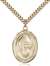 St. Sharbel Medal<br/>7271 Oval, Gold Filled