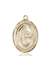 St. Sharbel Medal<br/>7271 Oval, 14kt Gold