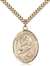 St. Perpetua Medal<br/>7272 Oval, Gold Filled
