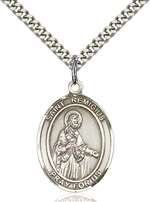 St. Remigius of Reims Medal<br/>7274 Oval, Sterling Silver