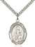 St. Basil the Great Medal<br/>7275 Oval, Sterling Silver