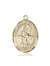 St. Isidore the Farmer Medal<br/>7276 Oval, 14kt Gold