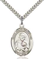 St. James the Lesser Medal<br/>7277 Oval, Sterling Silver