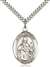 St. Walter of Pontnoise Medal<br/>7285 Oval, Sterling Silver