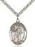 St. Peter Nolasco Medal<br/>7291 Oval, Sterling Silver