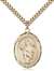 St. Aedan of Ferns Medal<br/>7293 Oval, Gold Filled