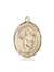 St. Aedan of Ferns Medal<br/>7293 Oval, 14kt Gold