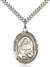 St. Marie Magdalen Postel Medal<br/>7294 Oval, Sterling Silver