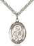 St. Athanasius Medal<br/>7296 Oval, Sterling Silver