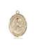 St. Lidwina of Schiedam Medal<br/>7297 Oval, 14kt Gold