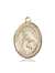 St. Margaret of Cortona Medal<br/>7301 Oval, 14kt Gold