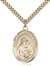 St. Bede the Venerable Medal<br/>7302 Oval, Gold Filled
