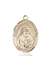 St. Bede the Venerable Medal<br/>7302 Oval, 14kt Gold