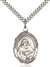 St. Bede the Venerable Medal<br/>7302 Oval, Sterling Silver