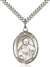 St. Pius X Medal<br/>7305 Oval, Sterling Silver