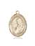 St. Finnian of Clonard Medal<br/>7308 Oval, 14kt Gold