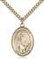 St. Amelia Medal<br/>7313 Oval, Gold Filled