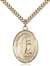 St. Zoe of Rome Medal<br/>7314 Oval, Gold Filled