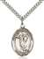 St. Paul of the Cross Medal<br/>7318 Oval, Sterling Silver