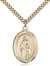 St. Odilia Medal<br/>7319 Oval, Gold Filled