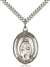 St. Odilia Medal<br/>7319 Oval, Sterling Silver