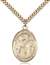 St. Columbanus Medal<br/>7321 Oval, Gold Filled