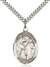 St. Columbanus Medal<br/>7321 Oval, Sterling Silver