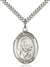 St. Gianna Medal<br/>7322 Oval, Sterling Silver