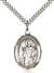 St. Wolfgang Medal<br/>7323 Oval, Sterling Silver