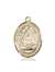 St. Edburga of Winchester Medal<br/>7324 Oval, 14kt Gold