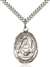 St. Edburga of Winchester Medal<br/>7324 Oval, Sterling Silver