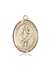 St. Cornelius Medal<br/>7325 Oval, 14kt Gold